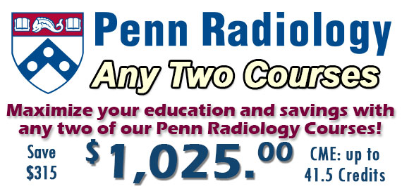 Penn Radiology 2 Course Combo
