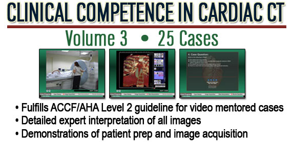 Clinical Competence in Cardiac CT Volume 3