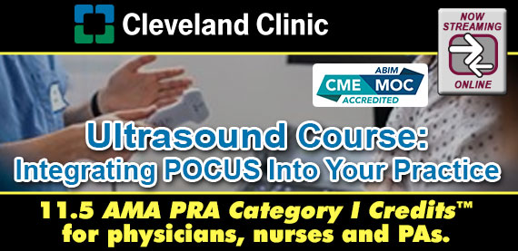 Cleveland Clinic Ultrasound Course: Integrating POCUS Into Your Practice