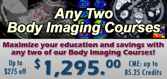 Any 2 Body CT/MR Courses