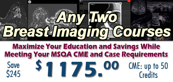 Breast Imaging 2 Course Combo