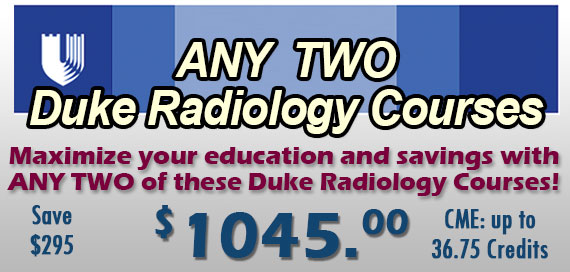 Duke Radiology 2 Course Combo