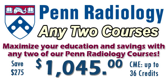 Penn Radiology 2 Course Combo