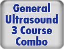 General Ultrasound  3 Course Combo
