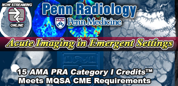 Penn Radiology Acute Imaging in Emergent Settings